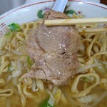 ラーメン二郎 - 味沁み抜群の豚