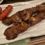 串焼家　まる房ず - チャップ、赤ウィンナー