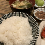 串焼家　まる房ず - 炊きたてのご飯がマジうまい