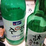 河南テジチッ - 焼酎、マッコリ