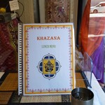KHAZANA - メニュー