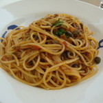 タベルナ ロンディーノ - 2009/05 Spaghetti alla puttanesca：娼婦風スパゲッティ（1,260円）