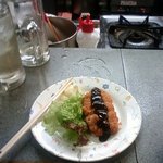 味噌カツ(200円)