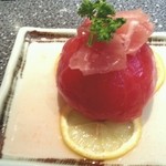 旬処竹林 - トマトの甘酢。うまし！絶対に食べるべし
