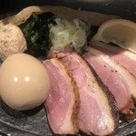 鴨出汁中華蕎麦 麺屋yoshiki - 特製鴨出汁手揉み塩つけ蕎麦