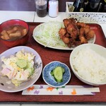さくら - 鶏カラアゲ定食　600円