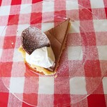 ミディリュヌ - セットのチョコチーズタルト　2019/05