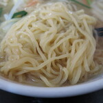 生駒軒 - タンメンの麺