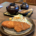 味処てっ平 - ひれロース食べ比べ膳