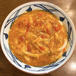 丸亀製麺 - トマたまカレーうどん