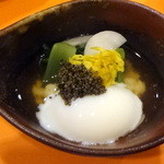 Maki - 熊本産温泉卵ととんぶり（ディナー4,800円コース）