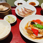 中国料理 兆楽 - 酢豚定食♡