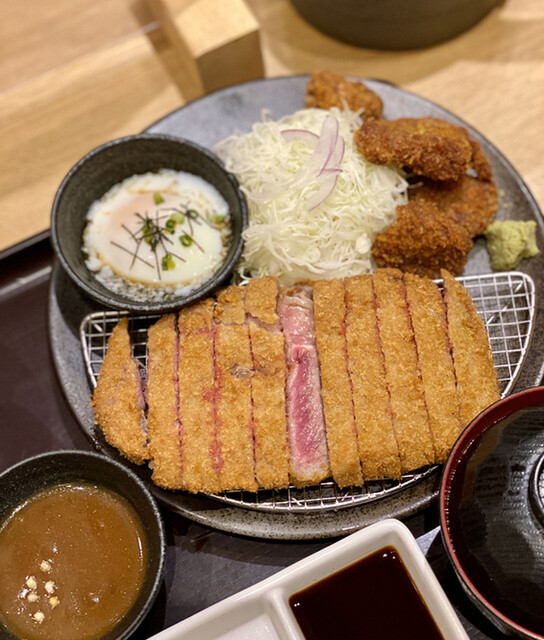 牛カツ京都勝牛 広島駅前店 猿猴橋町 定食 食堂 ネット予約可 食べログ