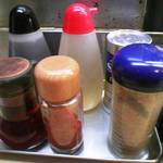 大勝軒 - 卓上風景(2012.11.11)