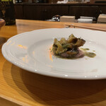 f - 栄螺のソテー