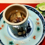 御料理 竹寳 - 松茸、ゴールデンえのき、風味がいいよ。