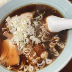 今池呑助飯店 - ラーメンＢ脂少なめ。