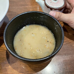らーめん ほっぺ家 - スープ割