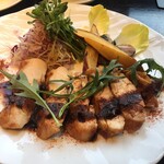 カサブランカシルク - 鶏腿肉のロースト、鴨ロースト、カラフル野菜