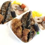 手毬すし - サンマ塩焼き弁当（おかずのみ）３００円（税別）