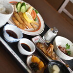 Miharashitei - わかさぎ定食（１，３２０円）２０２１年８月