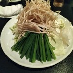 博多もつ鍋 やま中 - 追い野菜