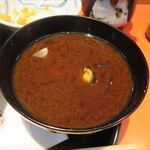 銀座 天一 - 赤出汁