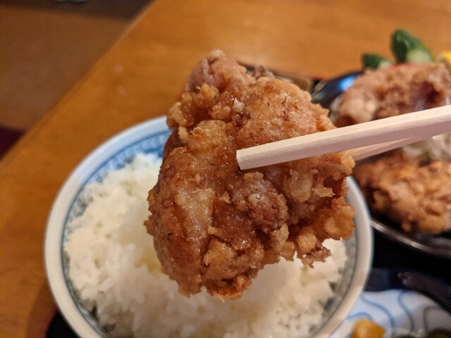 万年竹 - 羽後本荘（食堂）の写真