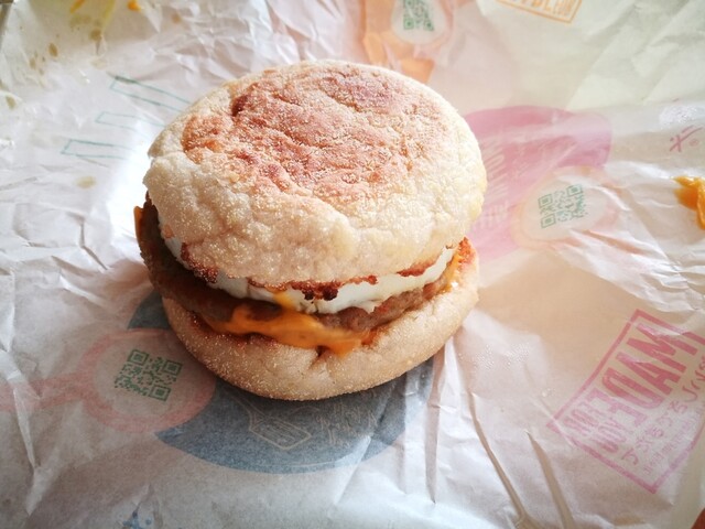 ソーセージエッグマフィン