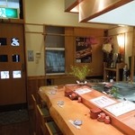 寿し安 - 店内の雰囲気