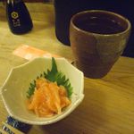 よってけふうちゃん - 日本酒とお通し(いか黄金)