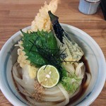 うどん番長 - えび天ぶっかけ　小