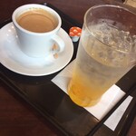 サンマルクカフェ - コーヒーとゆずちゃ
