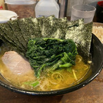 家系ラーメン クックら - 固め多め海苔ライス