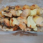 ジャンボやき鳥 味味 - 串 5本(鶏・豚・つくね)(750円)