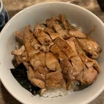 舞々亭 - 焼き鳥丼(￥670円)