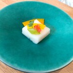 酒楽亭 空庵 - 白いトマトのムース