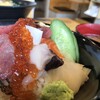 海鮮丼と日本酒の暁