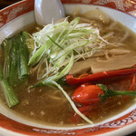 いせのじょう - 辛口ラーメン780円