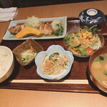 仁松庵 - 薩摩純然鶏の照焼き定食