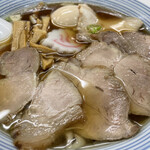 温泉ラーメン八方美人 - 特製しょうゆ1,000円