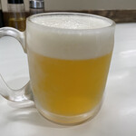 温泉ラーメン八方美人 - 生ビール550円