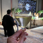 グランドハイアット東京 - 残念ながらノンアルコールシャンパンで乾杯です