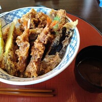 天ぷらふく西 禅と匠 - 特製天丼