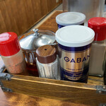 とら食堂 - 卓上調味料など