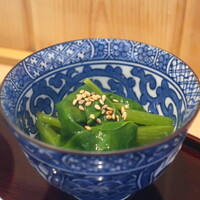 和食 つぼね - つるむらさきのお浸し