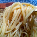 ひらた食堂 - 結構太目の自家製麺