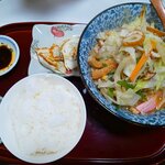 ひらた食堂 - ちゃんぽんセットは＋200円で