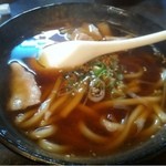 地球屋にんげん亭 - 肉汁うどん  ¥300