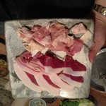 いわや - 追加の、しし肉と鳥肉